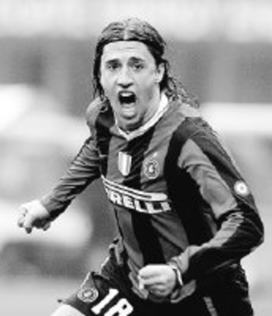 Hernán Crespo le dio la victoria al Inter