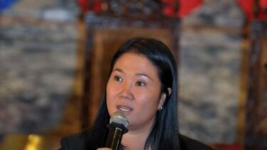 Justicia de Perú rechaza cerrar investigación contra Keiko Fujimori