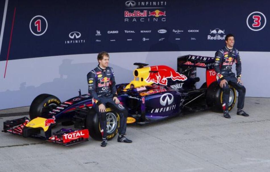 Red Bull presenta el RB10, su monoplaza para el Mundial 2014
