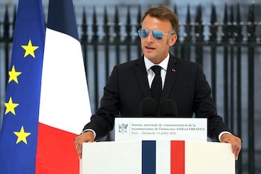 Macron viajará a Nueva York si Francia se clasifica para final del Mundial, según L'Équipe