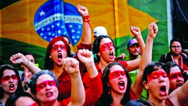 Protestas en Sao Paulo y Río contra el presidente Temer