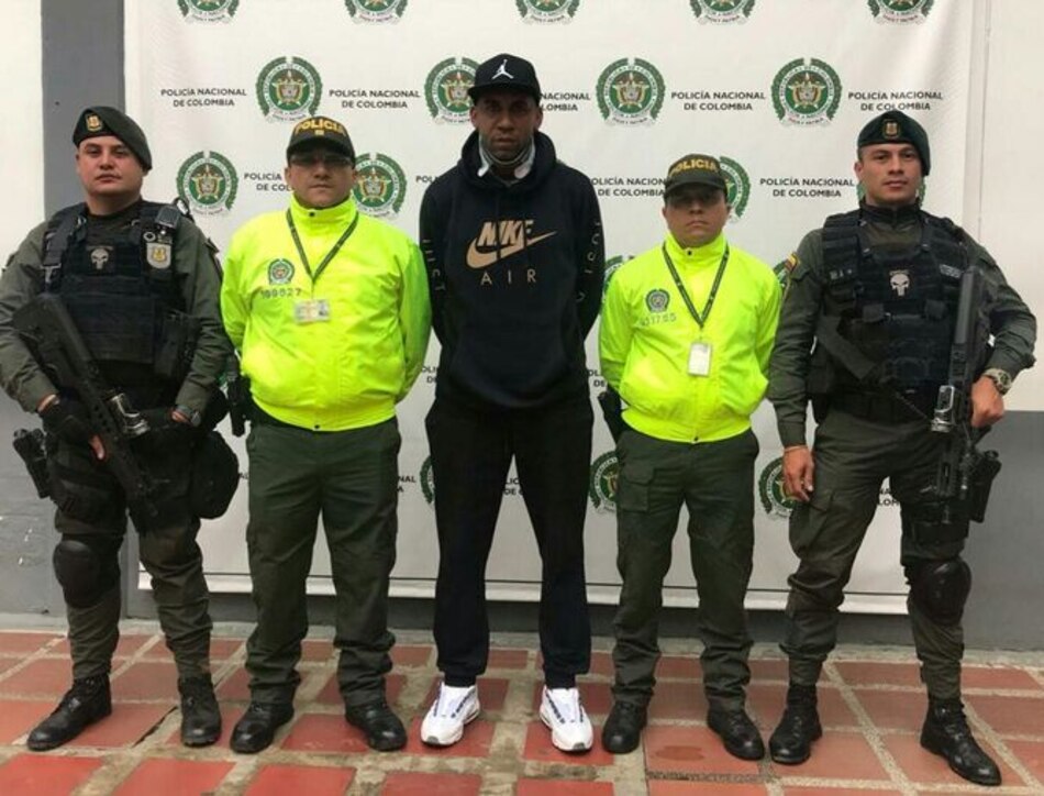 Colombia: Jhon Viáfara es arrestado por narcotráfico