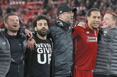 Liverpool hace historia con sus cuatro goles en el Anfield