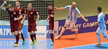 Argentina y Rusia buscan coronarse por primera vez en mundial de futsal