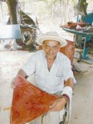 El interiorano Aristides Mojica, maestro y talabartero veragüense