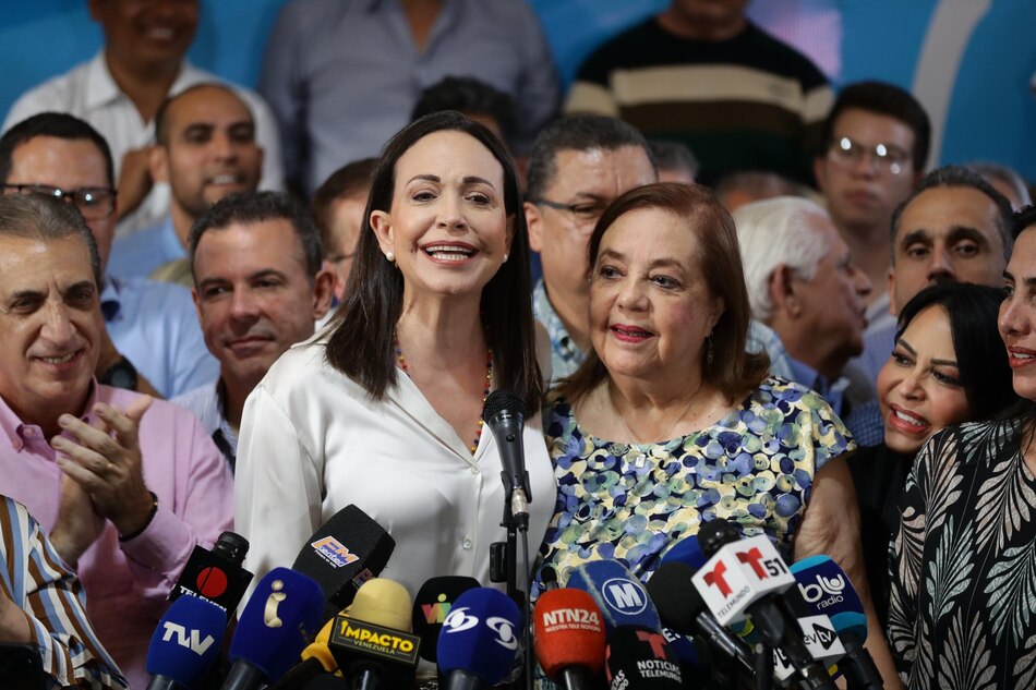 María Corina Machado alerta de ‘maniobra’ para ‘impedir la inscripción’ de su candidata
