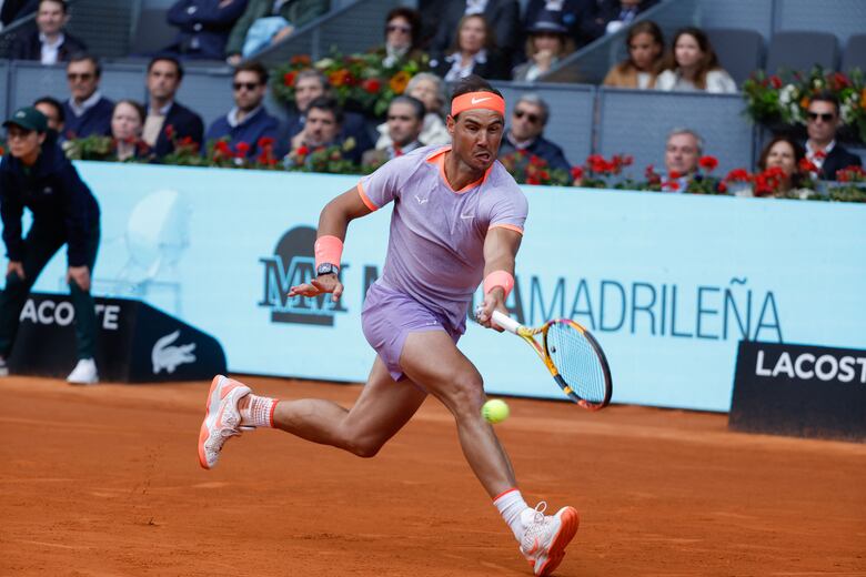 Nadal se consolida en Madrid
