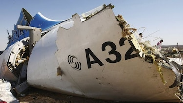 Satélite detectó calor alrededor de avión ruso antes de caer