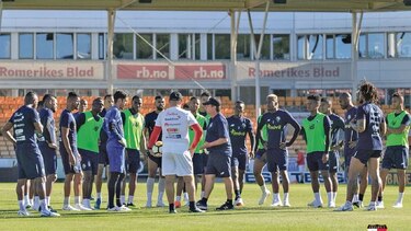 Selección nacional comenzó a alinearse para su amistoso