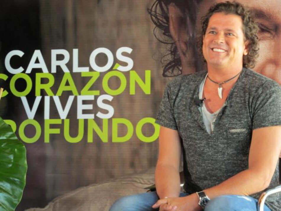 Carlos Vives alcanza el primer lugar con su nuevo disco 'Corazón profundo'