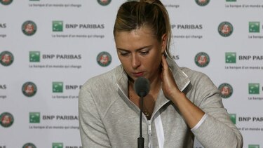 Maria Sharapova pierde en la cuarta ronda del Roland Garros