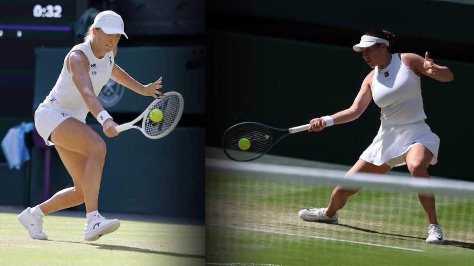 Wimbledon: Iga Swiatek y Amanda Anisimova se enfrentan en una final inédita