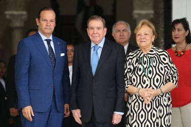 Reunión de cancilleres con Edmundo González Urrutia