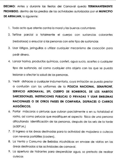 Prohíben disfrazarse de sacerdote, policía y bombero en Arraiján