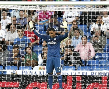 Keylor Navas, satisfecho con debut y no entra en polémica por reemplazar a Casillas