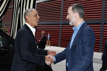 El rey de España y Obama visitan en privado 'El Guernica" de Picasso