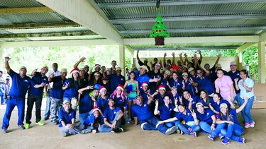 Fiesta de Navidad en Quebrada Grande