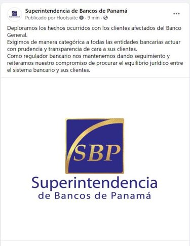Banco General descuenta por error dinero en cuentas de decenas de clientes; reembolsarán los fondos