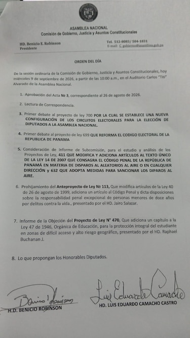 Comisión de Gobierno inicia debate sobre reconfiguración de circuitos electorales