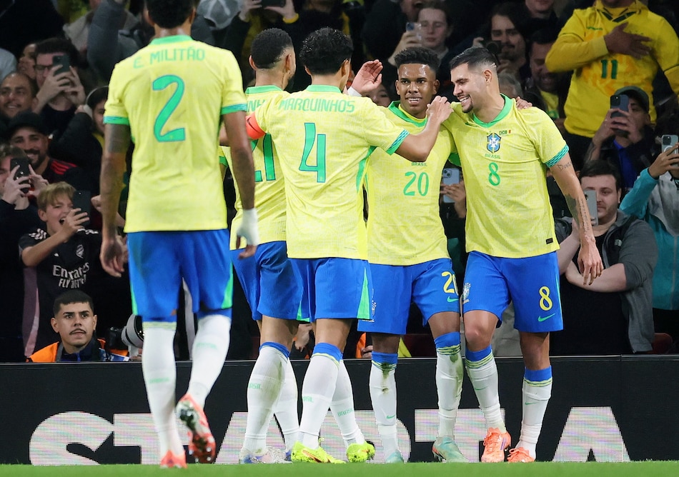 Estevao, socio de oro para Vinícius y Rodrygo