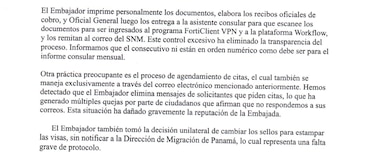 Destituyen al embajador de Panamá en Jamaica por presuntas irregularidades en el cobro de visas