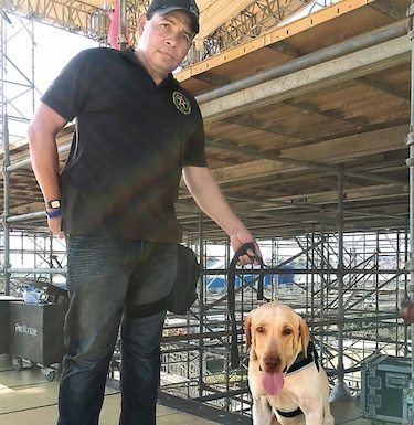 El papel de la unidad canina en la seguridad durante la JMJ