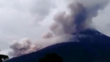 Volcán de Fuego comienza un nuevo ciclo eruptivo en Guatemala