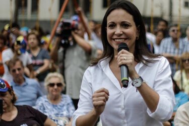 Exdiputada María Corina Machado comparece ante la Fiscalía