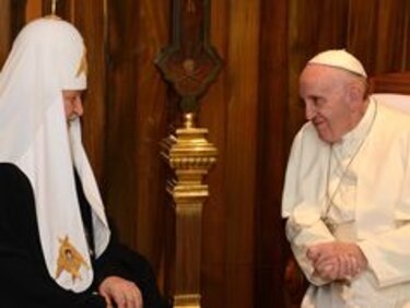 Papa visita a México tras cita histórica con patriarca ruso