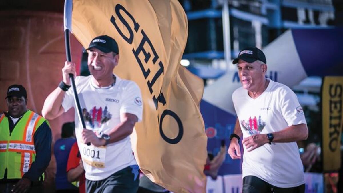 Seiko participó como patrocinador de la Maratón Internacional de Panamá 2018