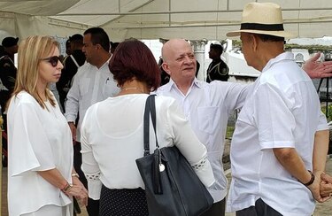Presidente Cortizo asiste a su primera romería al cementerio Amador