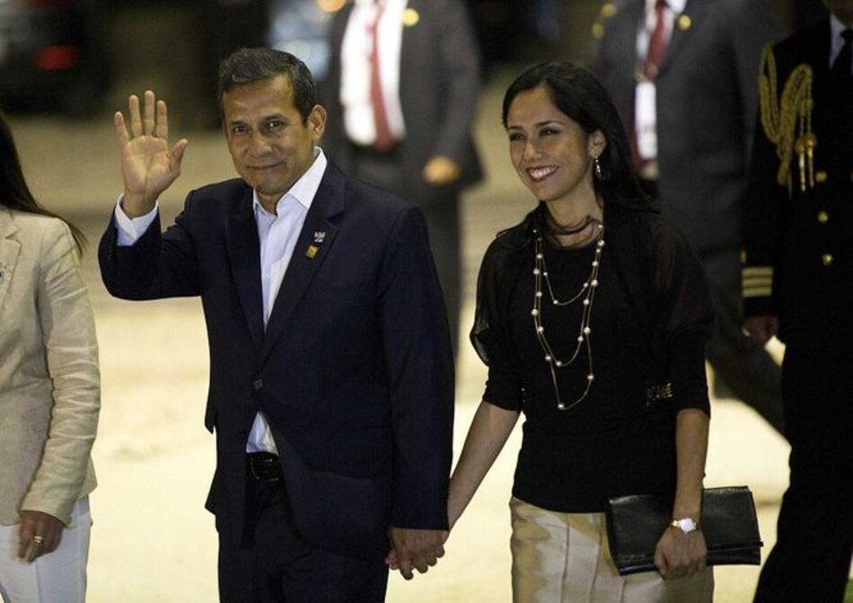 Justicia peruana analiza prisión preventiva para Humala y su esposa