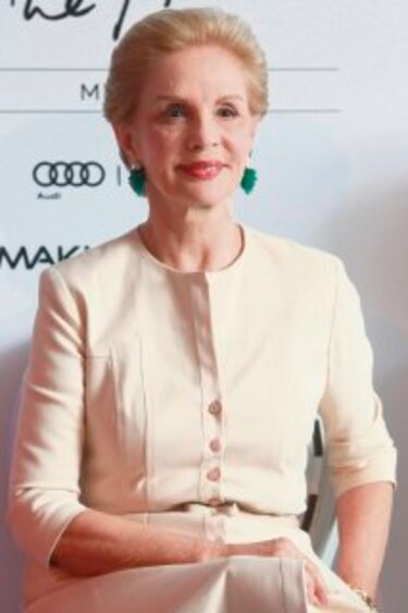La moda es ´lágrimas y enojos´ dice Carolina Herrera