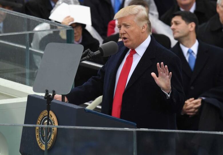 Las 10 frases más importantes del primer discurso de Donald Trump como presidente