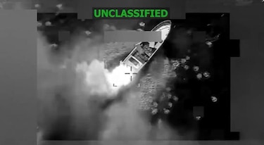 Estados Unidos ataca una lancha en el Pacífico y deja dos muertos y un sobreviviente