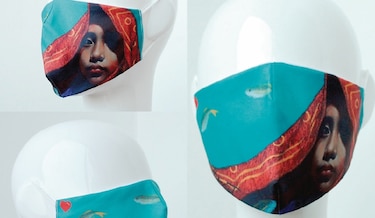 Arte y mascarillas para obsequiar vida