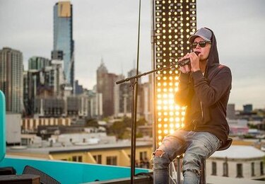 Un pequeño concierto con Justin Bieber en Australia