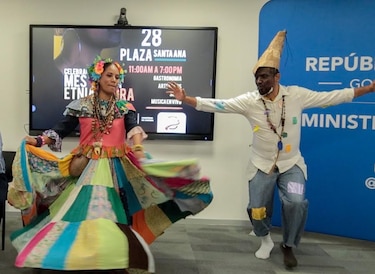 Celebración del mes de la etnia negra, este domingo en la plaza Santa Ana
