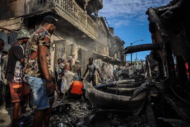 Haití: miseria y pandillas detrás de la explosión trágica de un camión cisterna