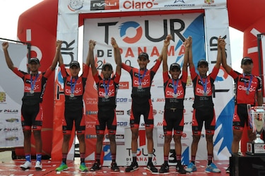 Maicol Rodríguez, primer líder del Tour de Panamá