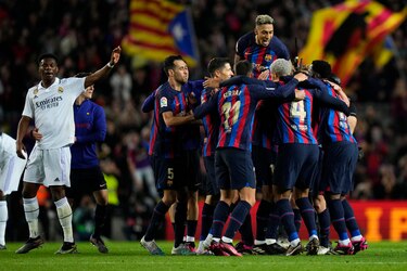 El Barça sentencia LaLiga al superar 2-1 al Real Madrid en el Clásico