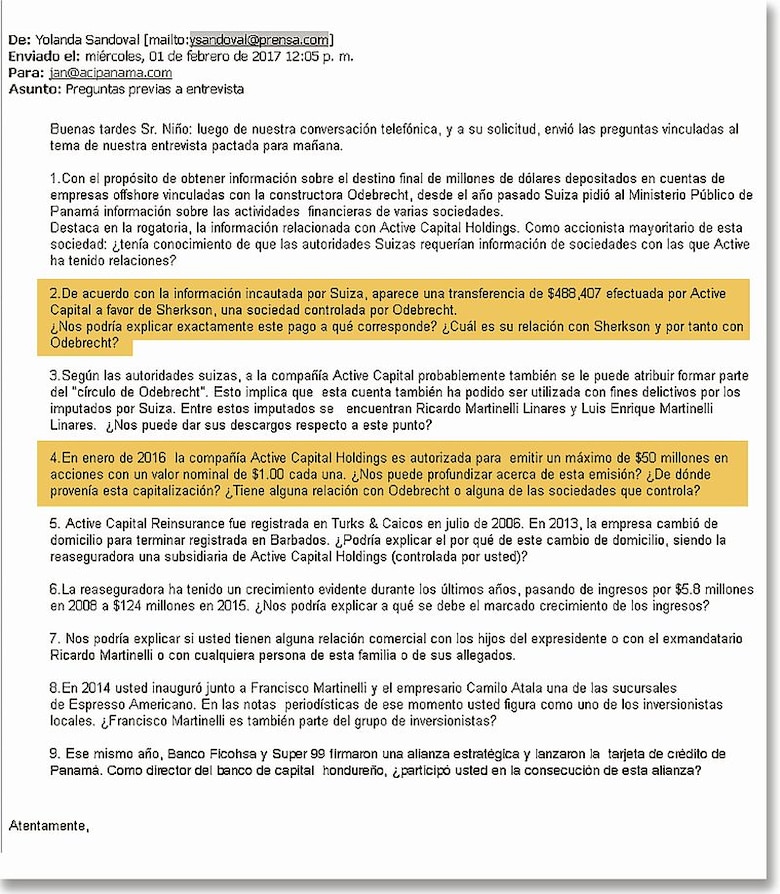 Active Capital, en el círculo de Odebrecht