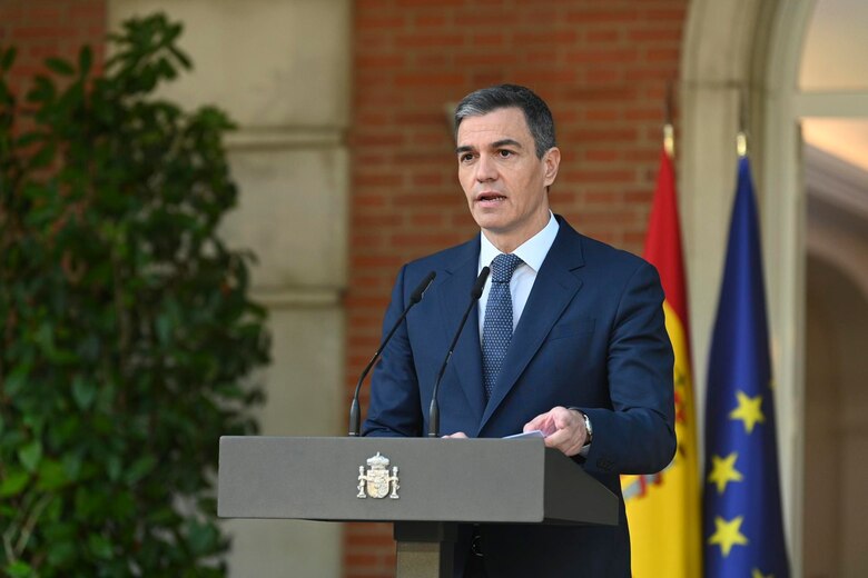 Un juez español cita a declarar como investigada a la esposa del presidente del Gobierno español, Pedro Sánchez