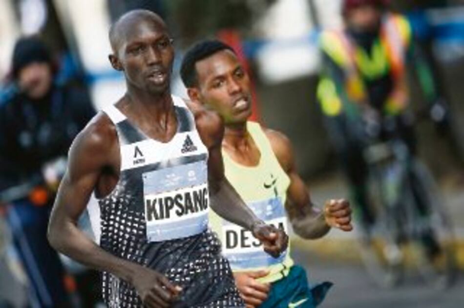 Kipsang conquistó el Maratón de Nueva York