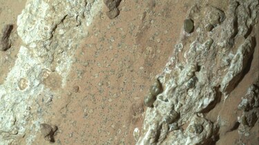 Encuentran posibles señales de vida pasada en Marte en rocas con ‘manchas de leopardo’