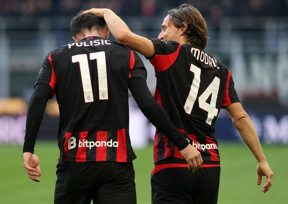 El Milan de Luka Modric, candidato al Scudetto italiano