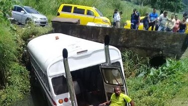 Accidente de tránsito deja varios heridos en Colón