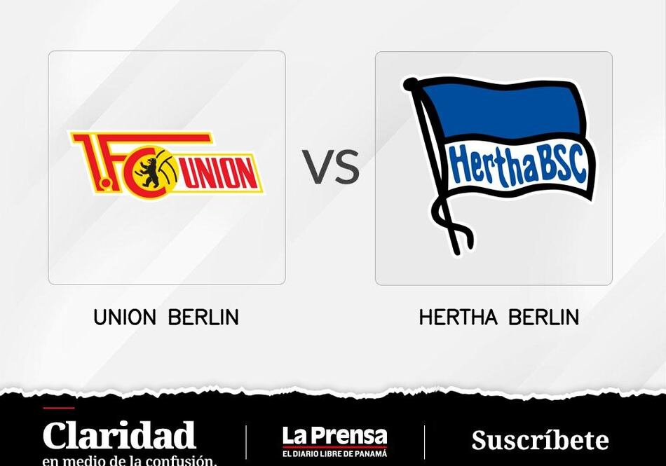 Hoy Hertha Berlín jugará de local a Unión Berlín