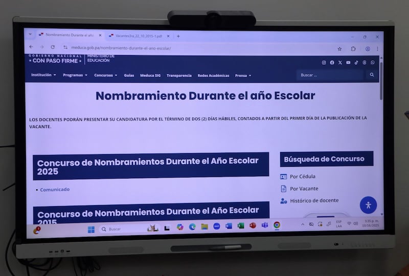 Meduca busca educadores para cubrir 182 vacantes por jubilaciones y renuncias