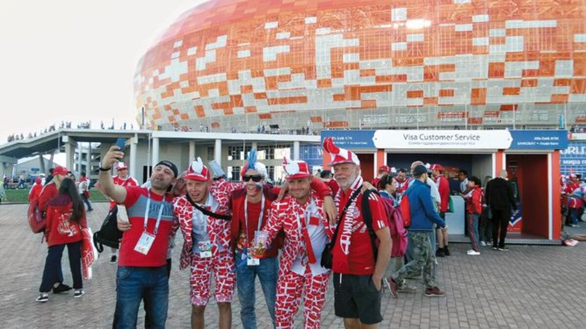 Perú bailó, pero Dinamarca ganó